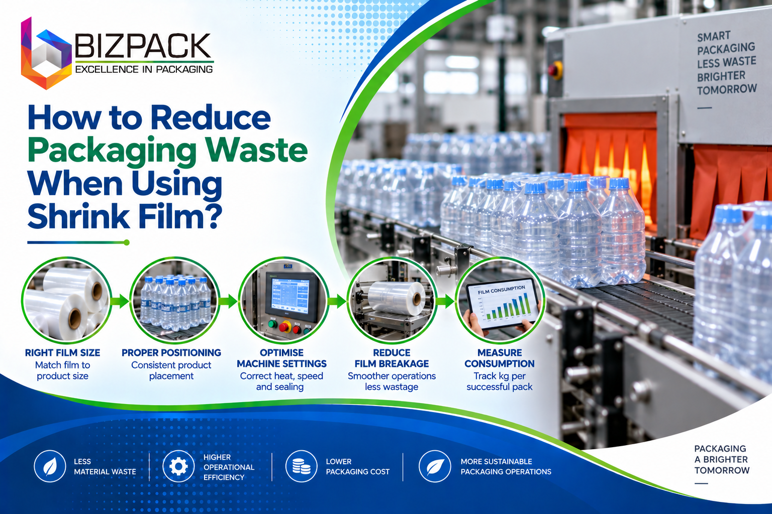 How to Reduce Packaging Waste When Using Shrink Film?